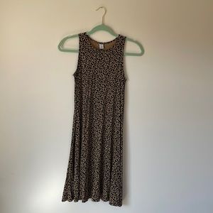 Old Navy Dress Leopard Print